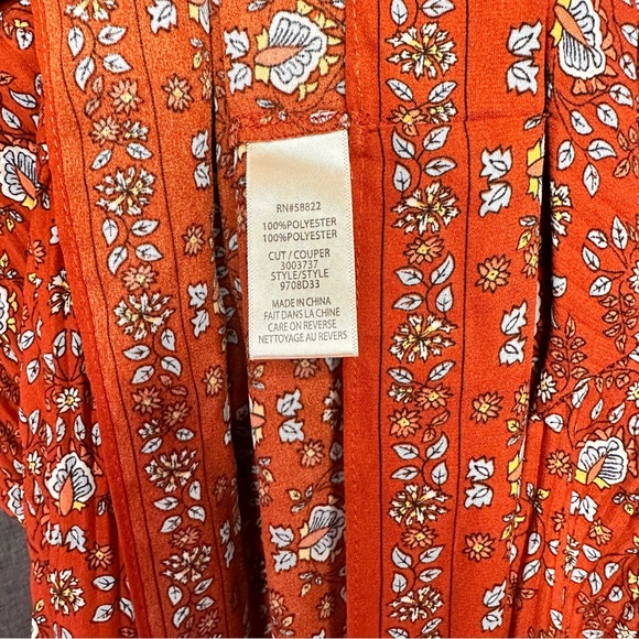 Max Studio Long Sleeve Flowing Blouse - Picture 4 of 6